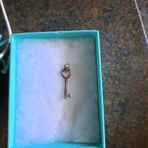 Tiffany and Co Heart Key Charm